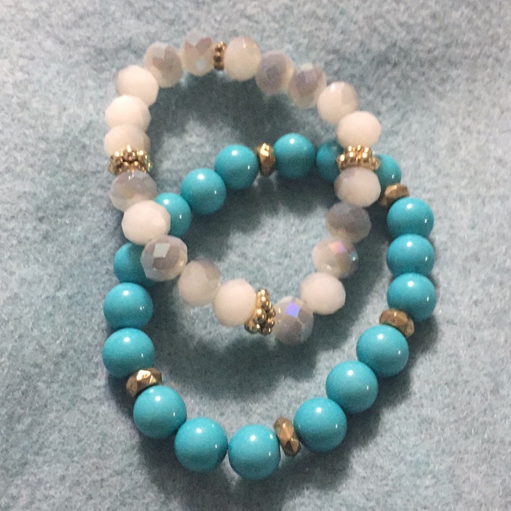 Stretch bracelet set of 2